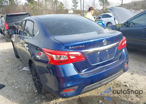 2017 Nissan Sentra S z USA, uszkodzony, nr VIN 3N1AB7AP5HY393047